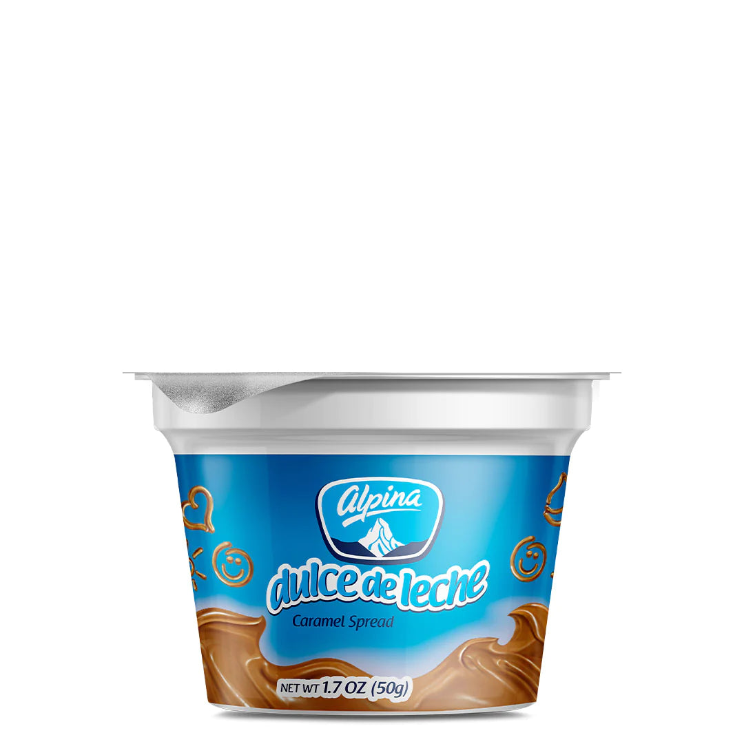 Alpina Caramel Spread - Dulce de Leche 50g - SIX PACK