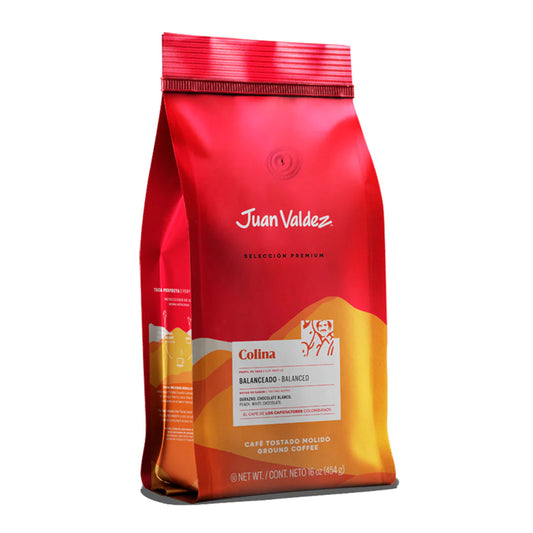 Juan Valdez Colina Balanced Ground Coffee 12Oz - Premium Selection, colombian coffee cochrane