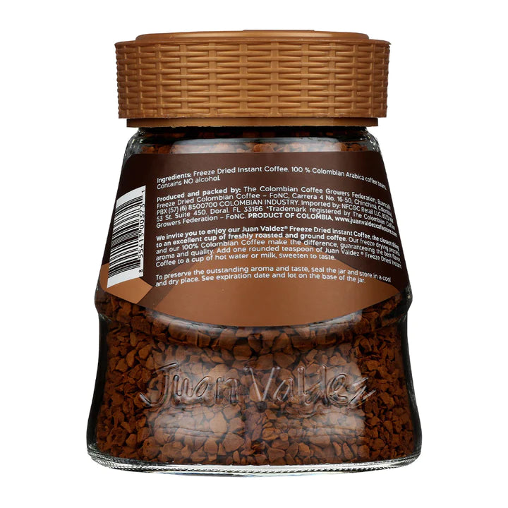 Juan Valdez Instantaneo Clasico - Instant Coffee Classic Coffee 3.5 Oz