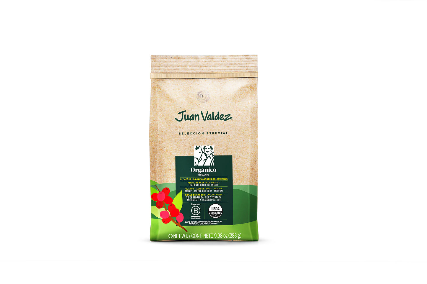 Juan Valdez Orgánico Ground Coffee 12Oz - Premium Selection, colombian coffee cochrane, healthy