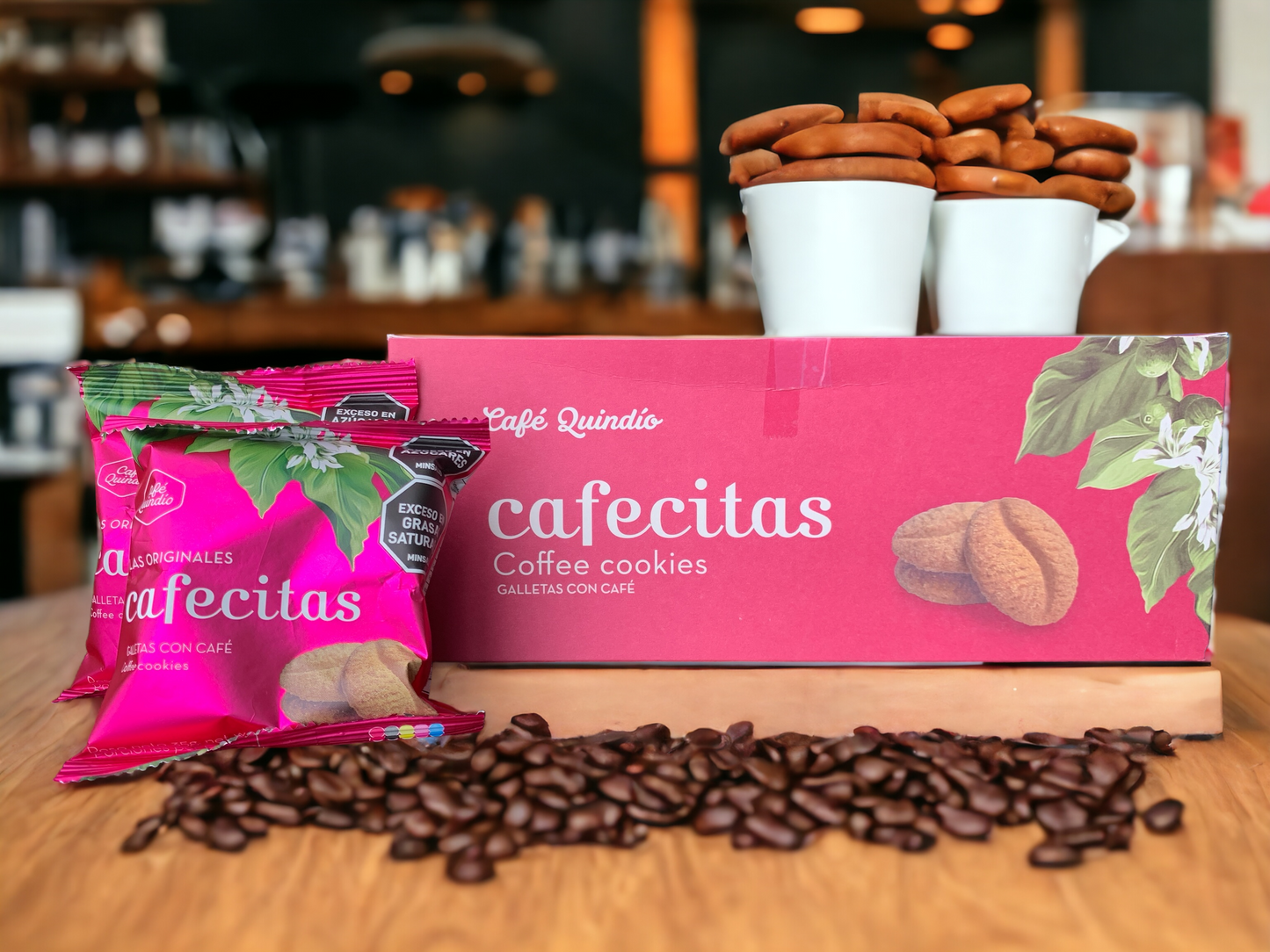 Cafecitas Coffee Cookies - Premium Pack x 8units - 280