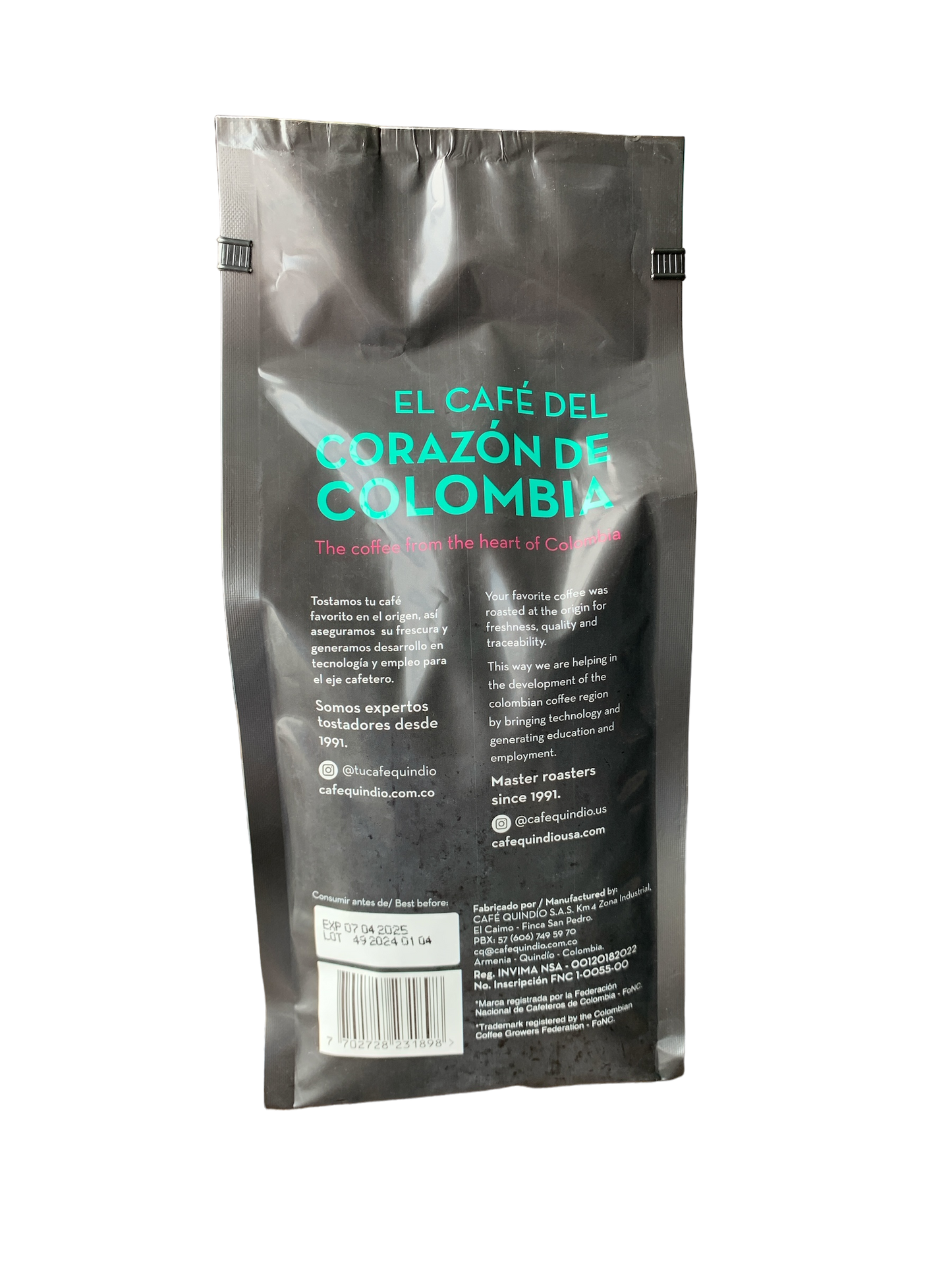 Cafe Quindio GOURMET  - 454G / 16oz